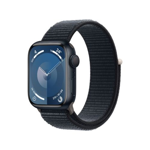 Apple Watch Series 9 45mm Aluminium Case with Sport Loop